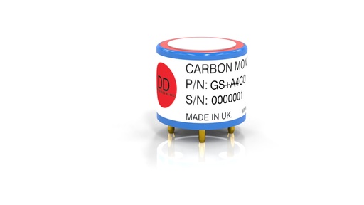 4 series Emissions CO sensor, hydrogen compensated, 20mm, range 0-8000ppm